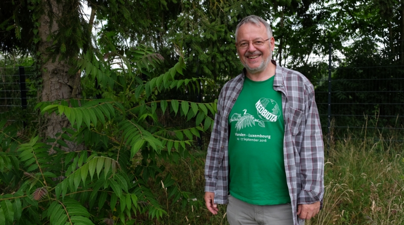 Den Dr. Christian Ries ass Biolog am Naturmusée an schafft mat um Moustiquenatlas