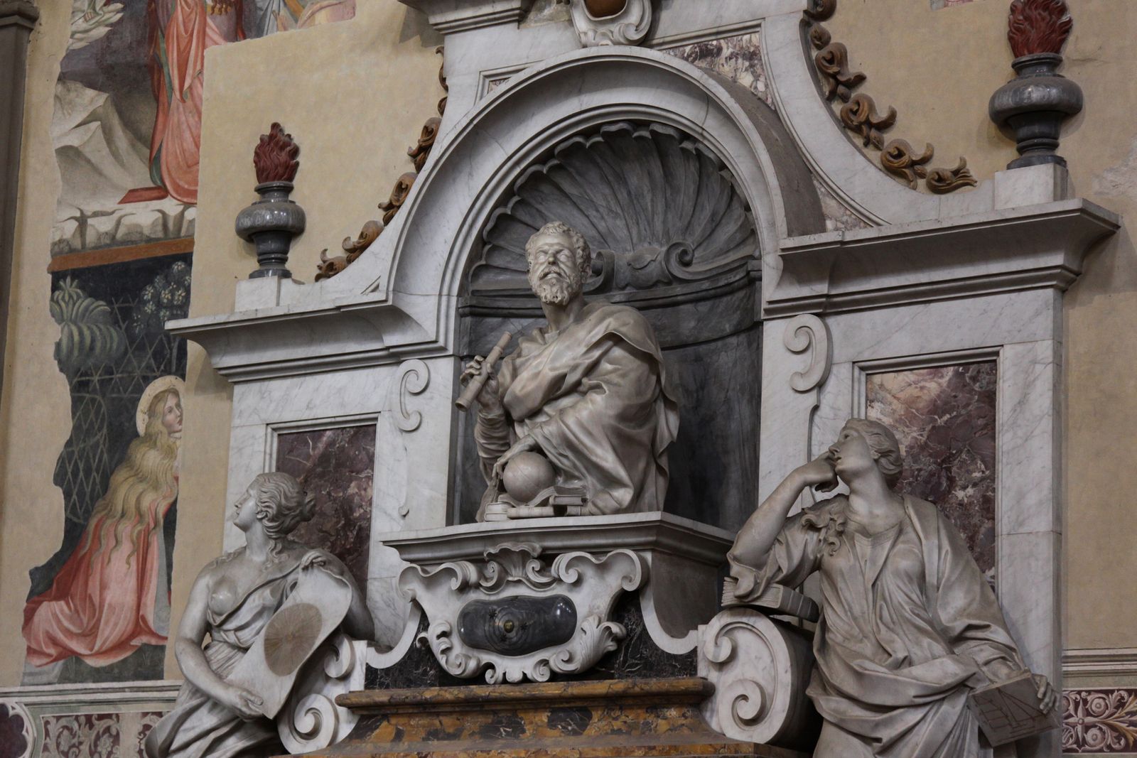 D'Graf vum Galileo Galilei zu Florenz