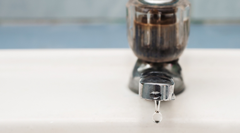 Wasting water - water drop from water tap
** Note: Shallow depth of field