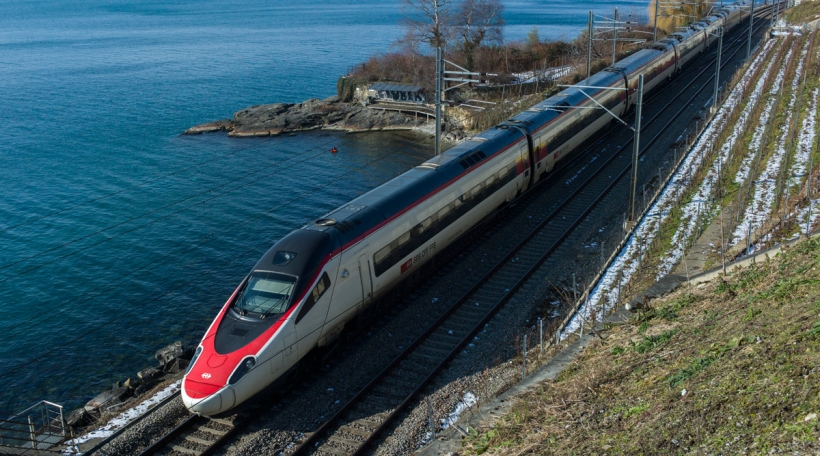 Pendolino zu Montreux