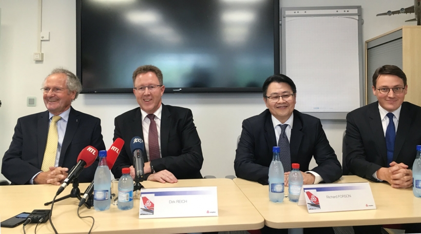Pressekonferenz-Cargolux