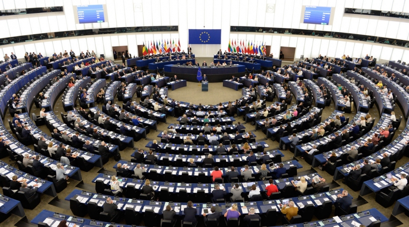 De Jean-Claude Juncker virum Parlament (Foto: EC / Christian CREUTZ)