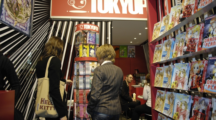 Manga Stand op der Frankfurter Buchmesse / picture alliance / Anke Fleig / SVEN SIMON