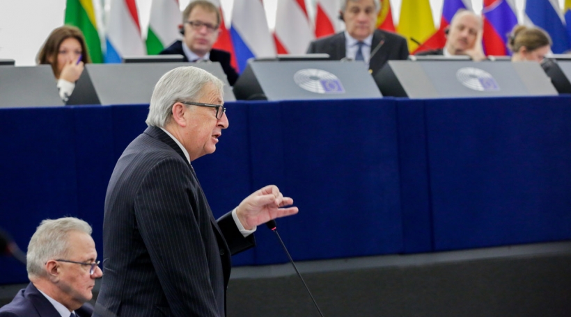Jean-Claude Juncker am Europaparlament