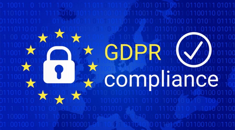 Gdpr - General Data Protection Regulation. Gdpr Compliance Symbol. Vector Illustration