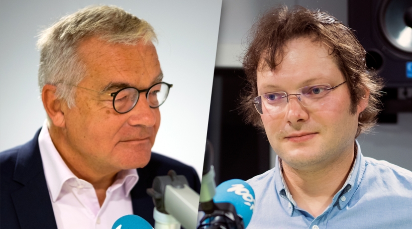 Laurent Mosar (CSV) a Michel-Erpelding (déi Lénk)
