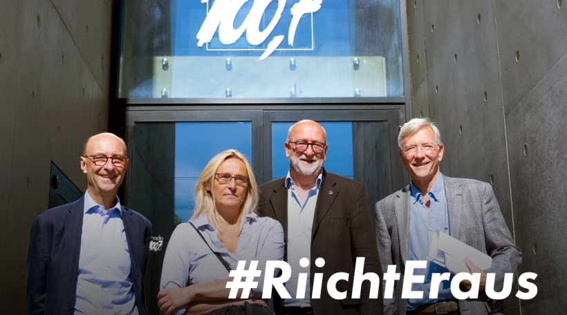 Riicht Eraus: Michel Wurth, Blance Weber, André Roeltgen, Rolf Tarrach