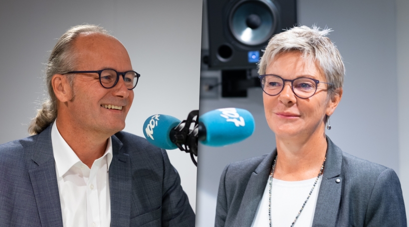 Claude Turmes a Martine Hansen Claude Turmes a Martine Hansen