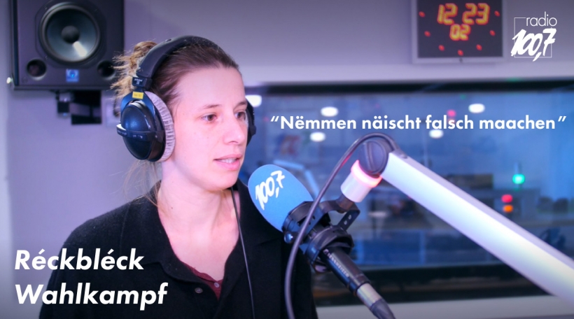 Réckbléck op déi véiert Wahlkampfwoch Réckbléck op déi véiert Wahlkampfwoch