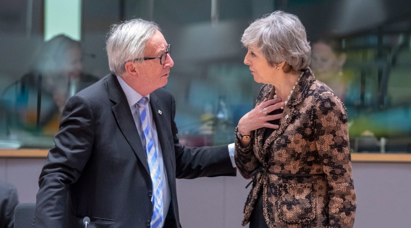 Jean-Claude Juncker an Theresa May