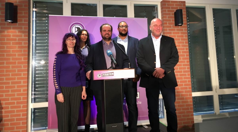 D'Piratepartei nom Kongress am Februar 2019