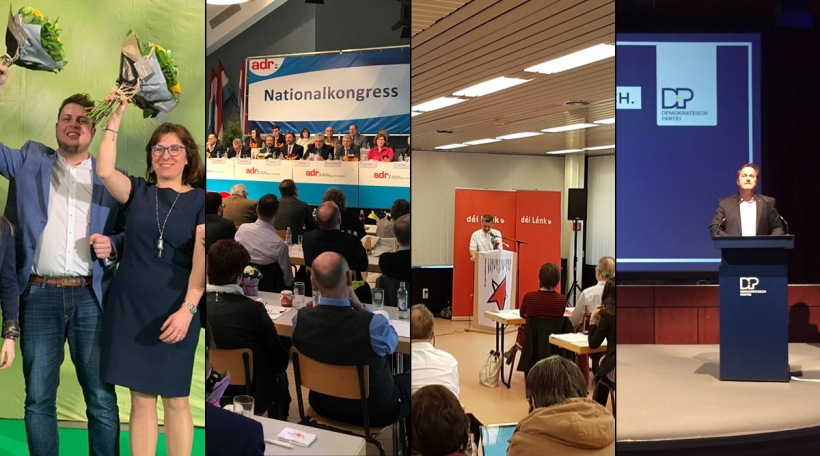 Parteikongresser fir d'Europawahlen Parteikongresser fir d'Europawahlen
