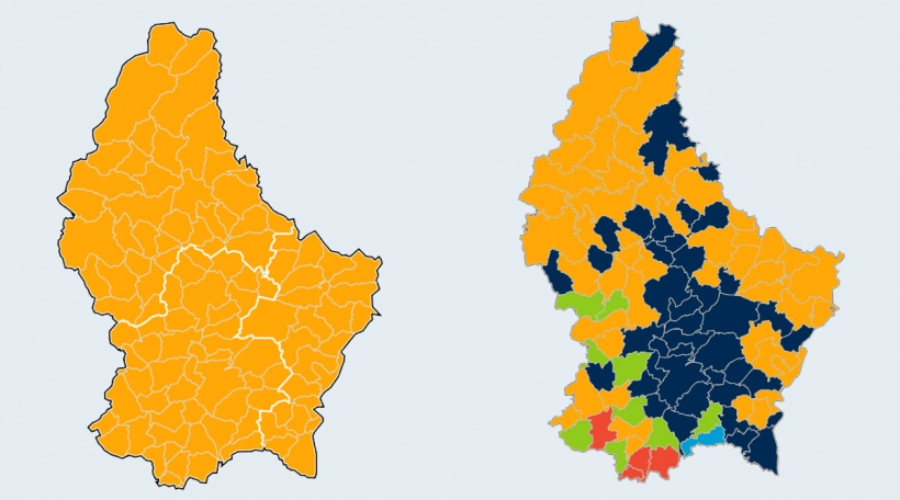 Verglach Europawahlen 2014 an 2019 Verglach Europawahlen 2014 an 2019