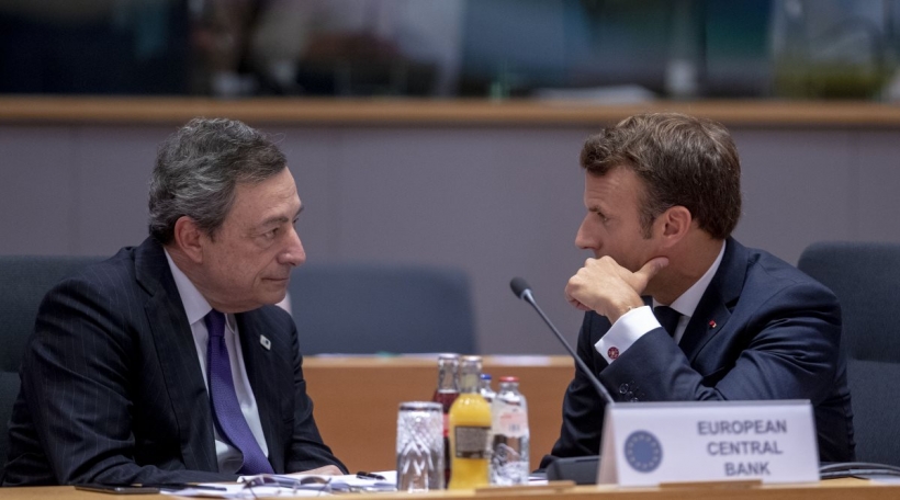 Dem Mario Draghi (lénks) säi Posten als President vun der Europäescher Zentralbank gëllt et och nei ze besetzen. Foto: European Union