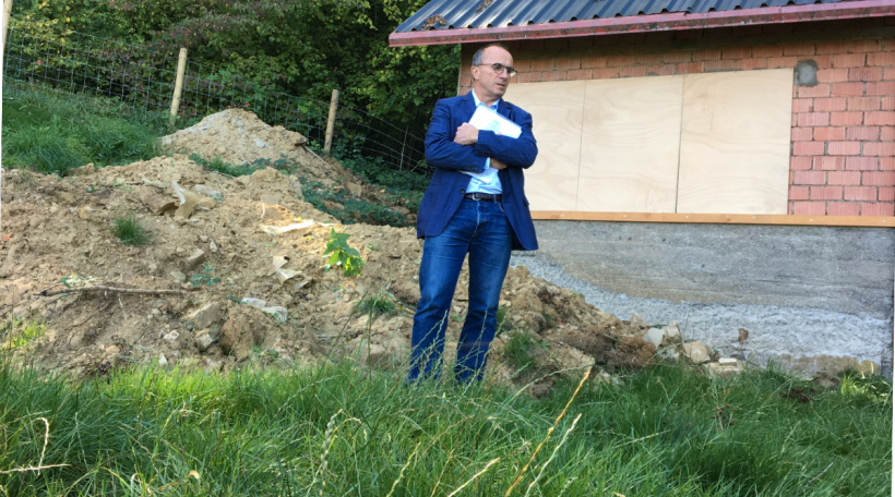 De Roberto Traversini beim Gaardenhäisschen