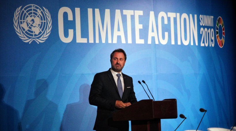 De Xavier Bettel um Climate Action Summit