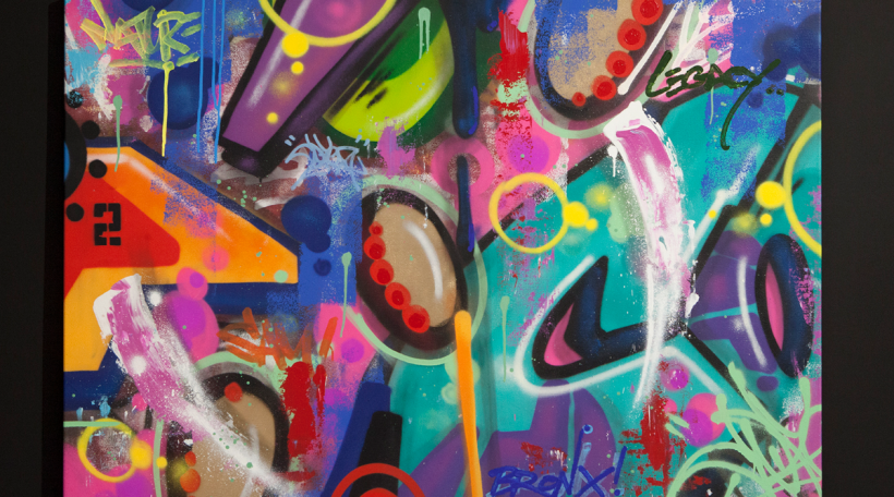 NASTY - Spraycan Art - Sérigraphie signée - Street Art und Graffiti