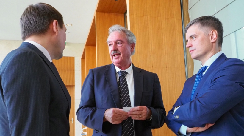 De Jean Asselborn an de Vadym Prystaiko