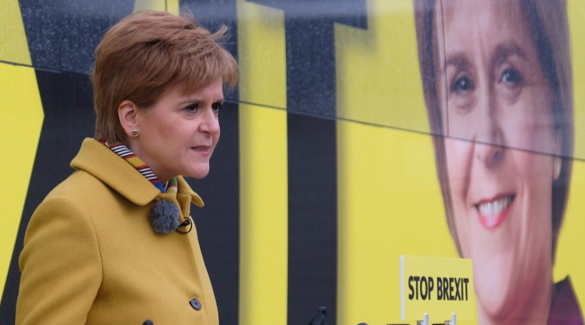 D'Leaderin vun der SNP, Nicola Sturgeon