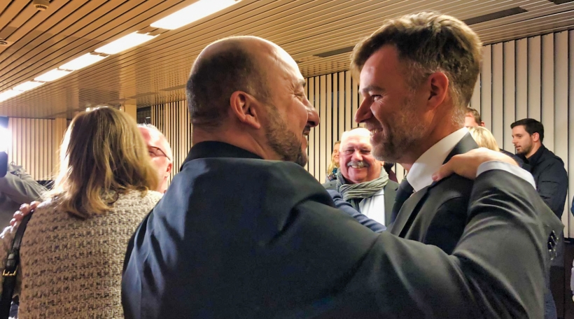 Etienne Schneider a Franz Fayot