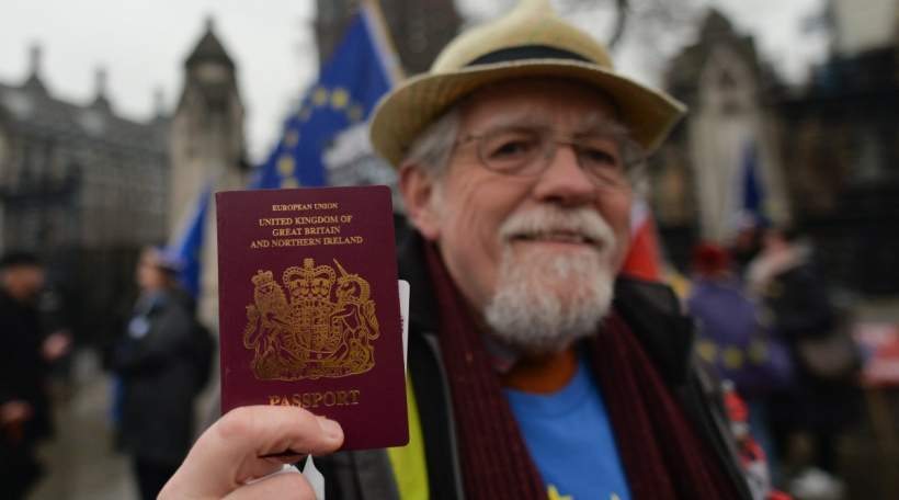 Den 31. Januar 2020 trëtt Groussbritannien aus der EU aus. Foto: picture alliance / NurPhoto / Artur Widak