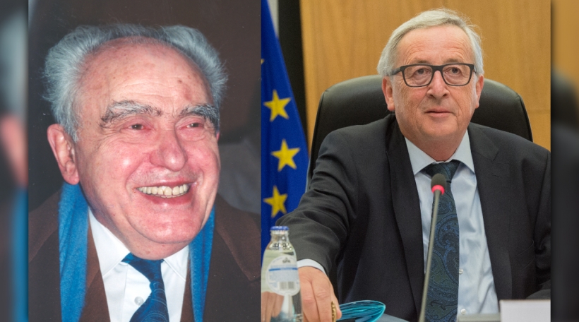 Edmond Israel , Jean-Claude Juncker Edmond Israel , Jean-Claude Juncker