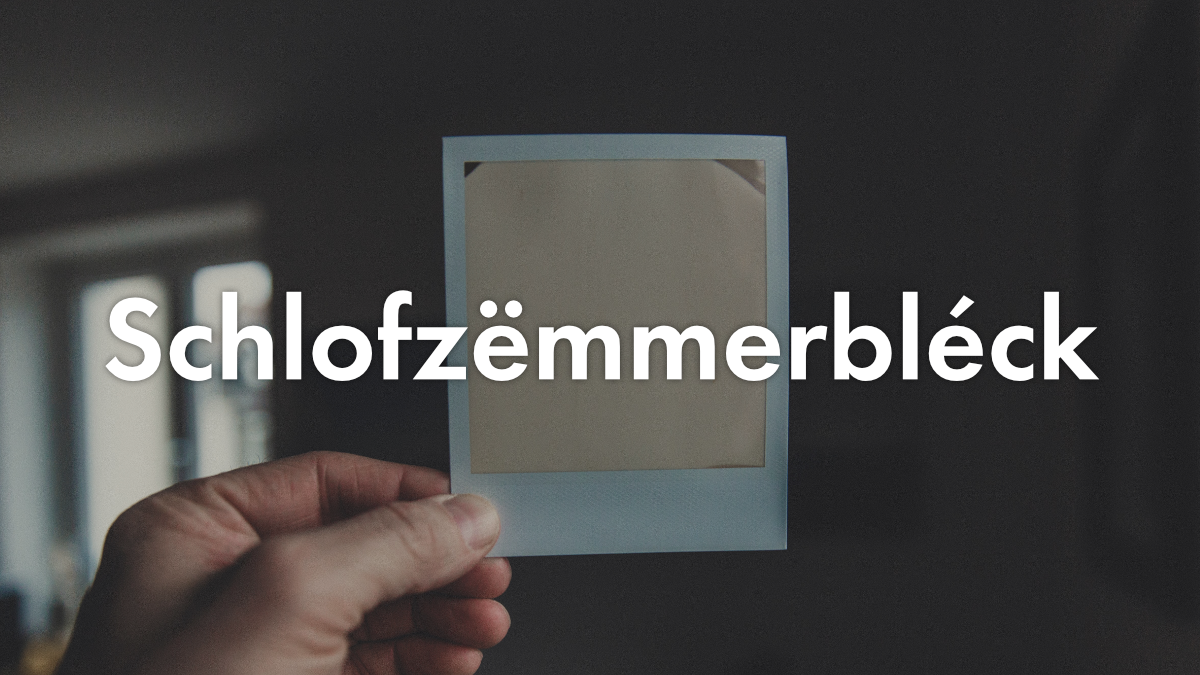 Schlofzëmmerbléck