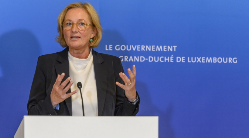 Paulette Lenert, ministre de la Protection des consommateurs, ministre de la Santé