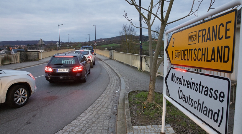 Grenziwwergang zu Lëtzebuerg