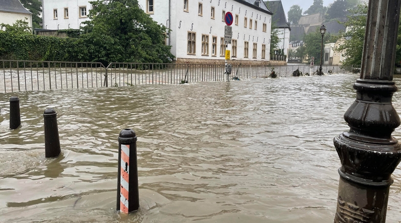 Iwwerschwemmungen am Gronn Iwwerschwemmungen am Gronn