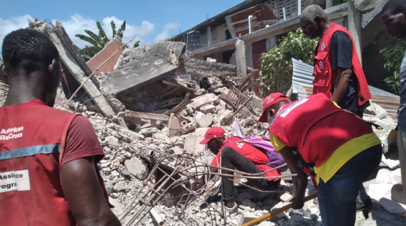 Croix Rouge zu Haïti