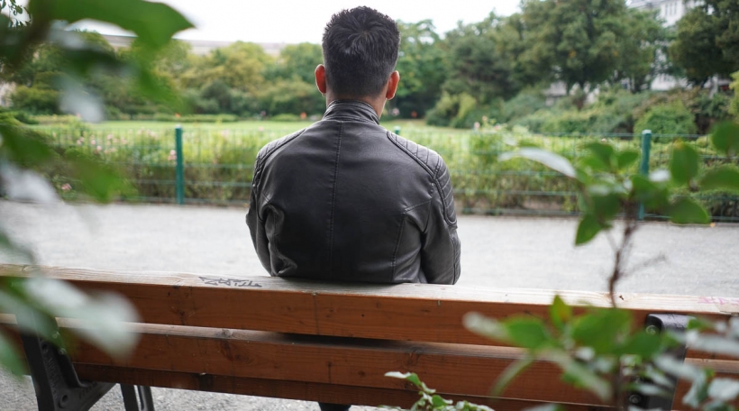 En afghanische Refugié Illustratioun