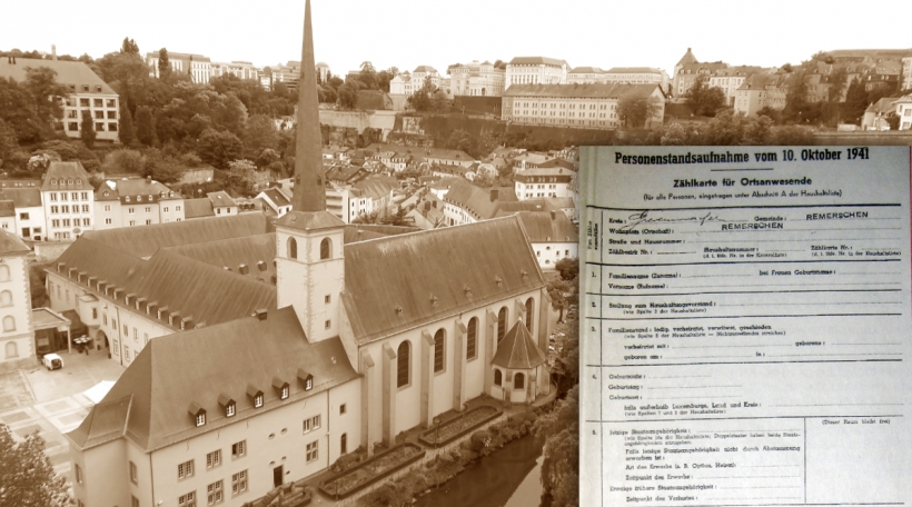 Personenstandsaufnahme vom 10. Oktober 1941