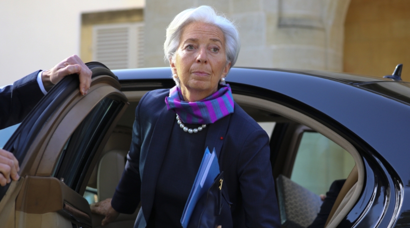 D'Presidentin vun der europäescher Zentralbank Christine Lagarde.