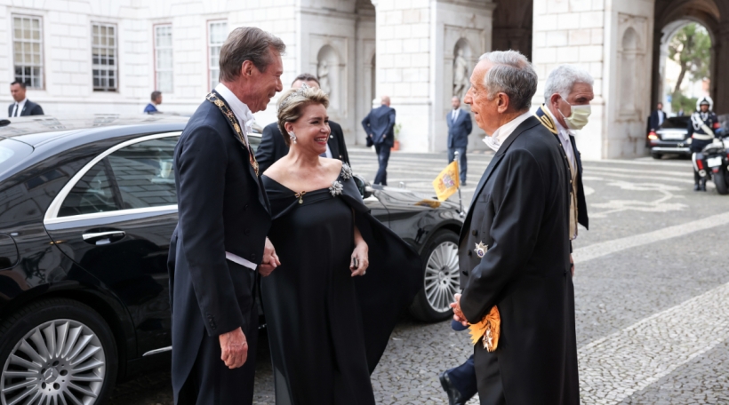 Grand-Duc Henri, Grand-Duchesse Maria Teresa, Marcelo Rebelo de Sousa
