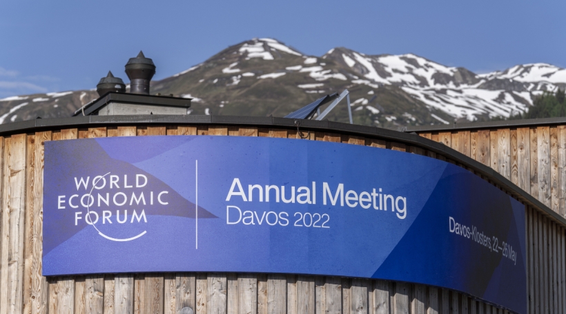 World Economic Forum Annual Meeting 2022 zu Davos-Klosters