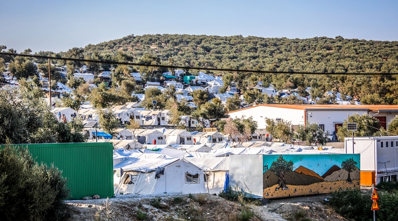 Lesbos Moria Flüchtlingscamp